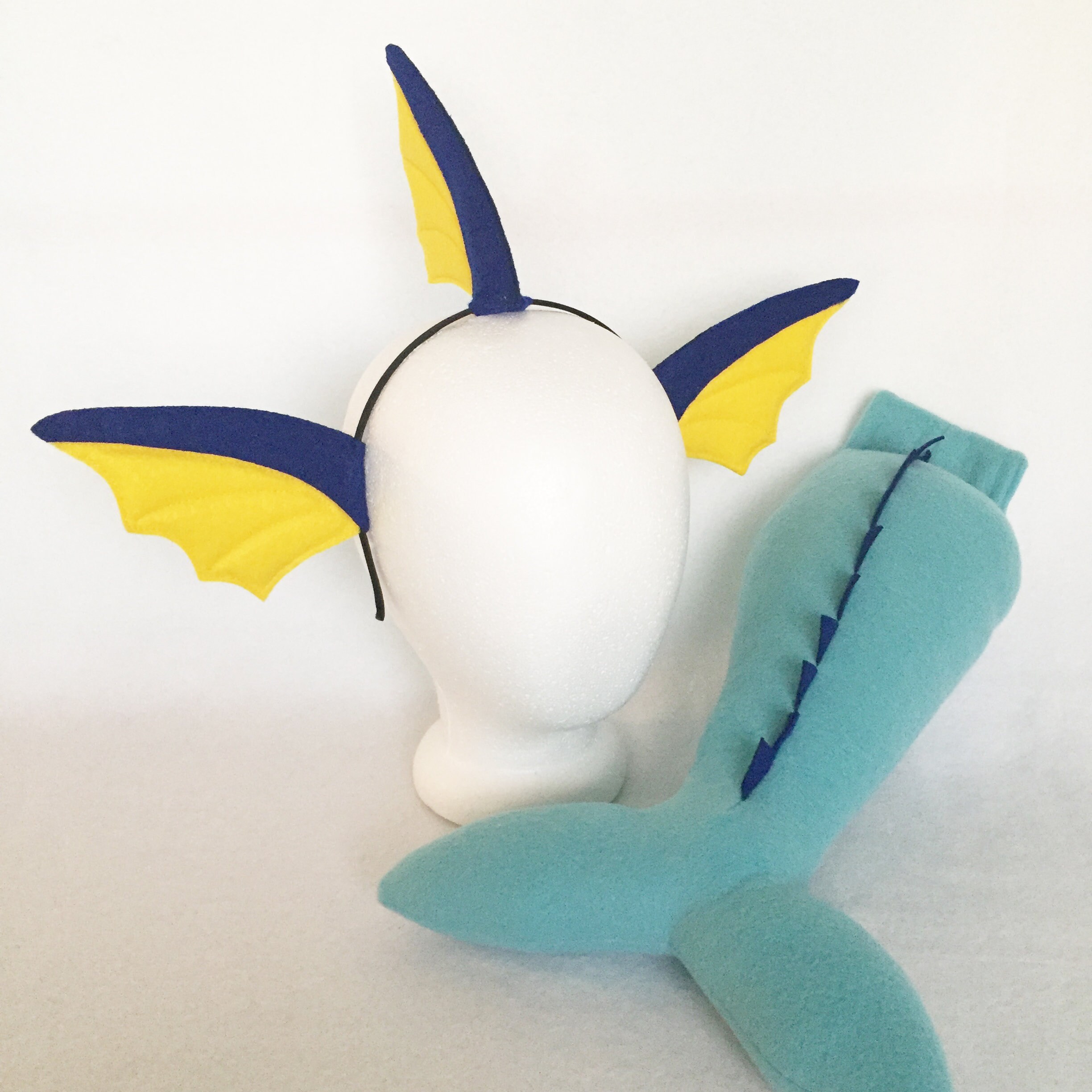 Vaporeon Ears or Tail Vaporeon cosplay ears headband Vaporeon costume…
