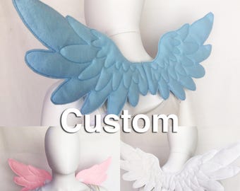 Angel Wings custom color Pegasus Wings Feather Wings bird wings Pony Wings Cosplay Wings Costume Wings for adults or children