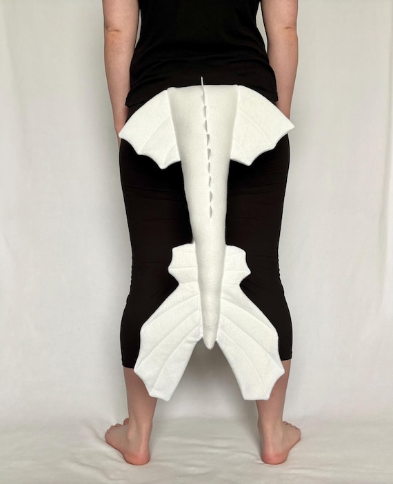 Black or white dragon wings tail and horns set black dragon costume white dragon wings tail and horns toothless dragon costume
