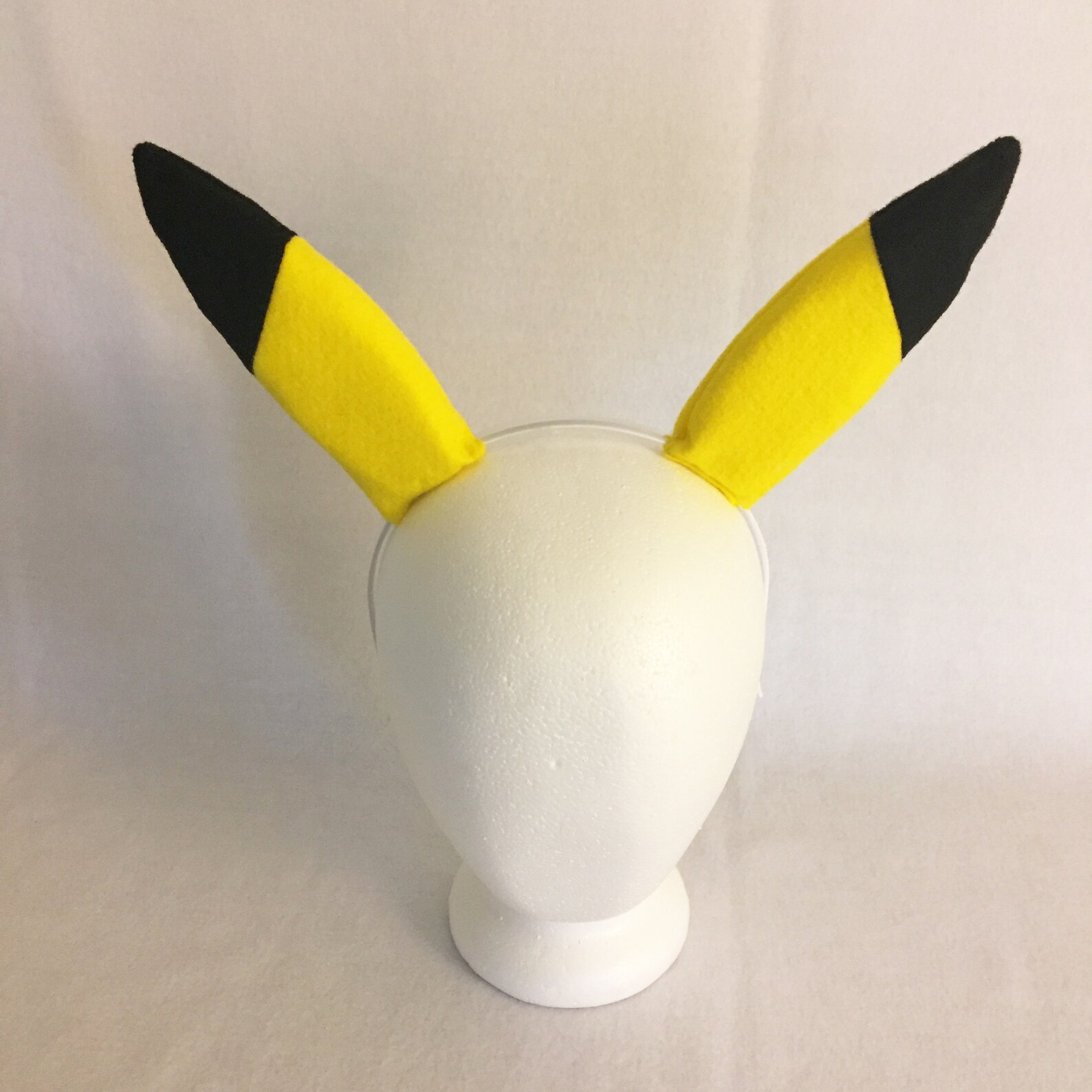 Pikachu ears and stand up tail pikachu cosplay pikachu ears etsy