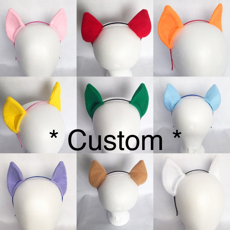 Pony Ears Custom Color OC Original Character ears Cosplay Ears Costume Ears Horse Ears My Little Pony Ears