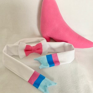 Sylveon Ears Bowtie Tail Sylveon cosplay ears Sylveon Bow Sylveon costume ears Sylveon Gijinka Eeveelution ears sylveon tail sylveon cosplay Bowtie + Tail