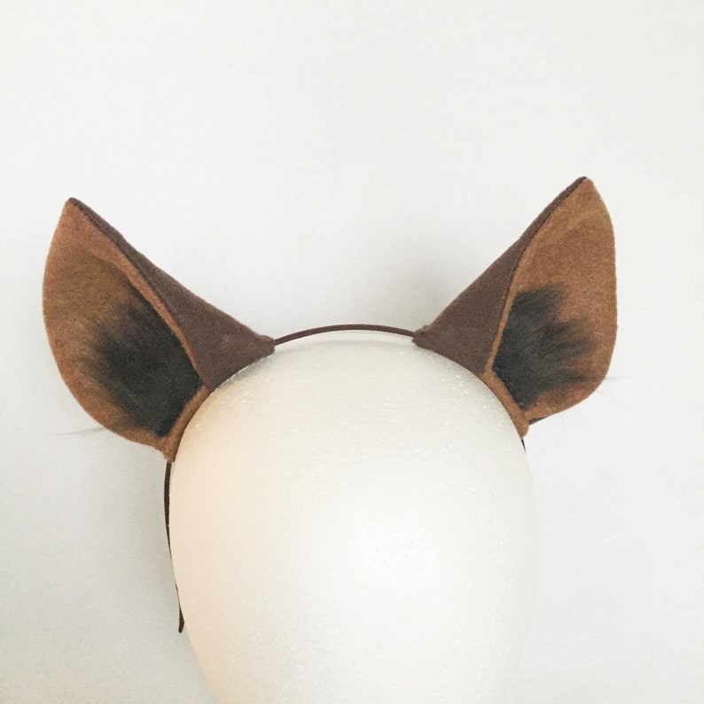 Hyena Ears Headband Custom Hyena Costume Hyena Ears Hyena | Etsy