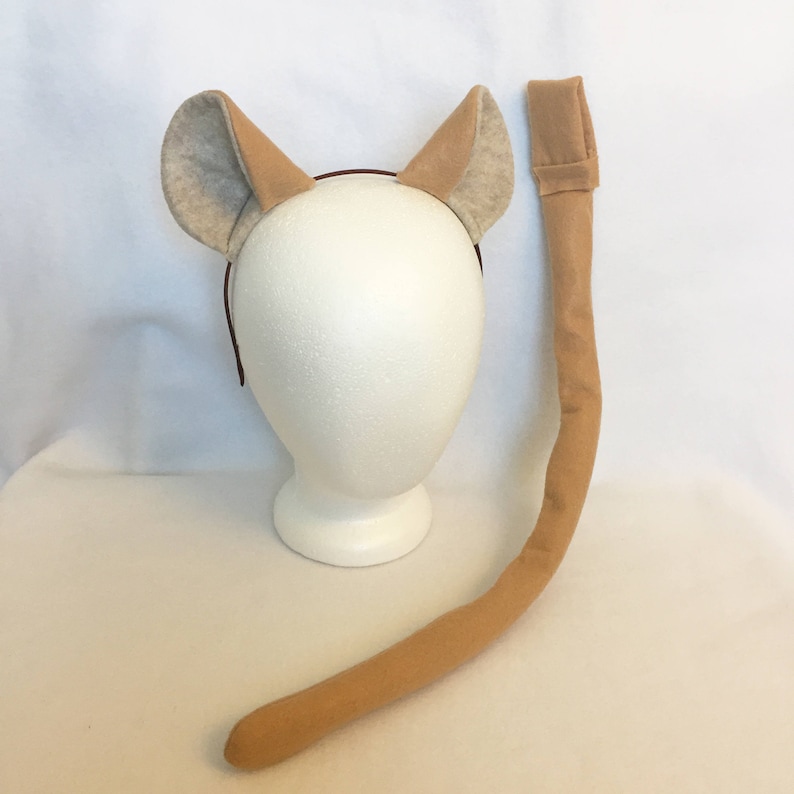 Lion Ears and Tail Lion Ears With Tail Lion Costume Lioness - Etsy Sweden