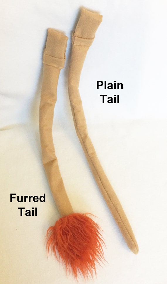 Lion tail and ears costume