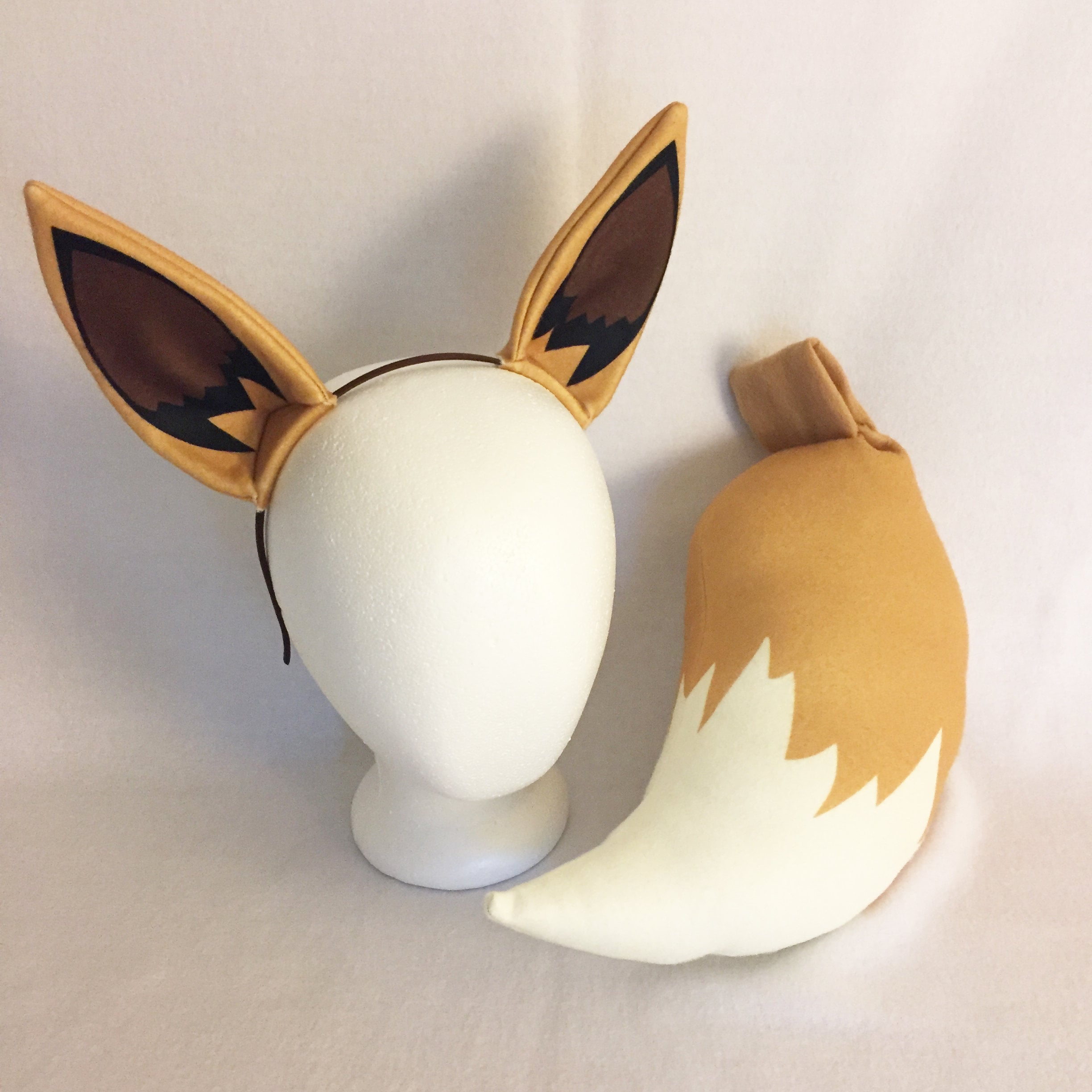 Eevee Ears or Tail Eevee Cosplay Ears Headband Eevee Costume - Etsy Israel