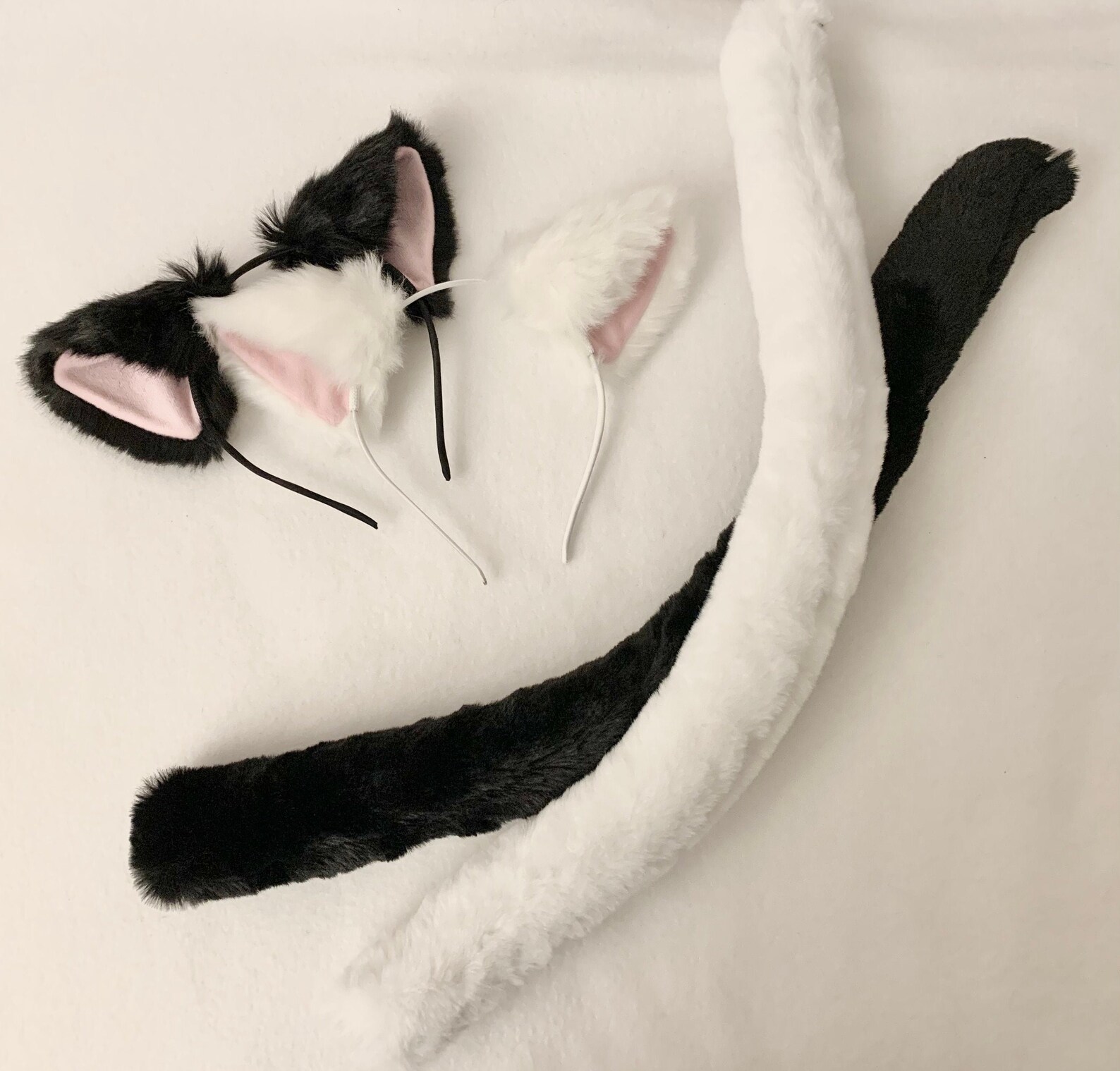 Cat Ears and Tail Multiple Colors cat ears headband kitty ears Etsy