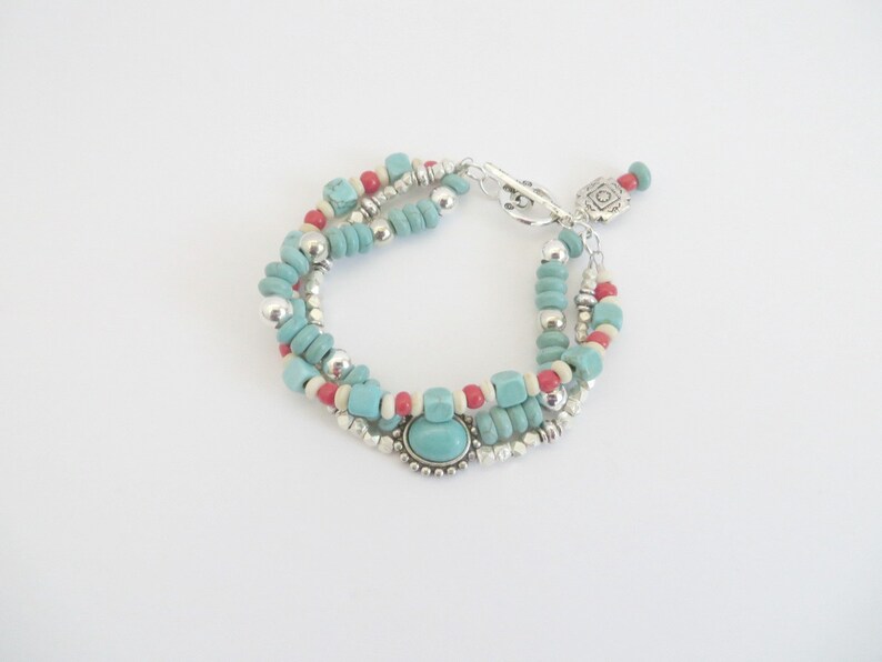 Southwest Bracelet Southwestern Bracelet Turquoise Bracelet Turquoise Jewelry Native American Jewelry Southwest Jewelry Gift For Her bild 2
