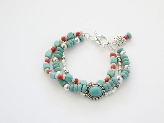 Southwest Bracelet Southwestern Bracelet Turquoise Bracelet Turquoise Jewelry Native American Jewelry Southwest Jewelry Gift For Her