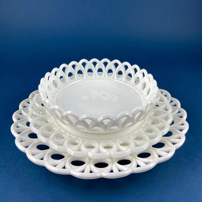 Plates Dishes Glass Etsy