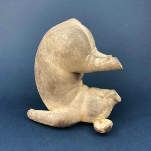 Funny Piglet Figurine. Frolicking and Smiling Pig. Animal Themed Kitchen, Kids&#39; Room, or Gift for Pig Lovers.