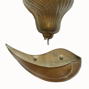 Brass Water Lavabo with Faucet Wall Hanging for Home, Garden, Store, or Cafe.