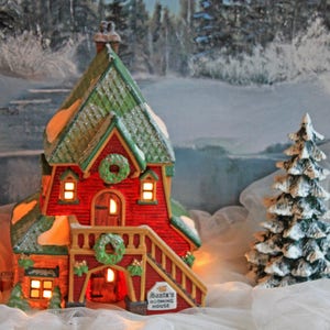Christmas Department 56 Santa Rooming House. North Pole Series ...