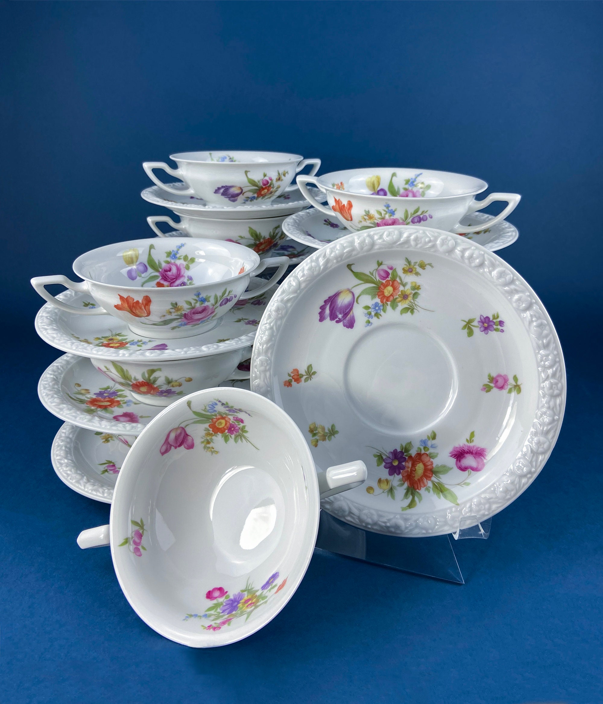 Antique Rosenthal 38 Piece Dinner Set. Classic Stamp, Maria