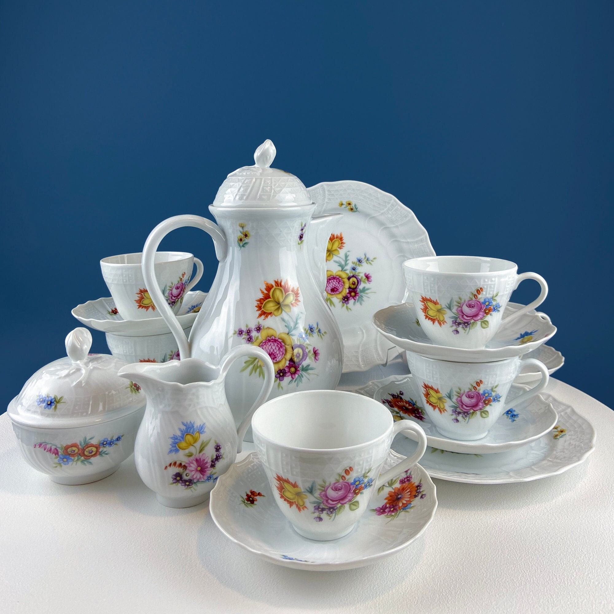 Hutschenreuther tea set - Etsy 日本