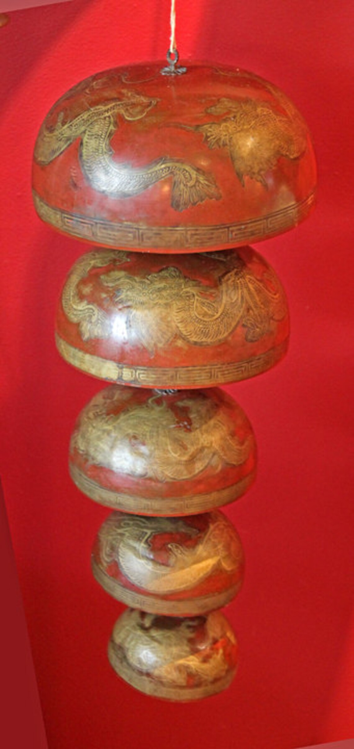 Antique Tibetan Temple Bells or Gongs. Hand Hammered Etsy