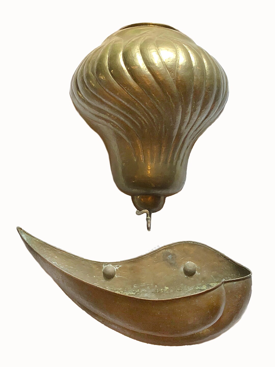 Brass Water Lavabo With Faucet Wall Hanging for Home, Garden, Store, or ...