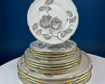 24 Piece Porcelain Dinner Set. Castleton Gloria. Beautiful 24 Piece Porcelain Dinner Set. Castleton Gloria. Beautiful
