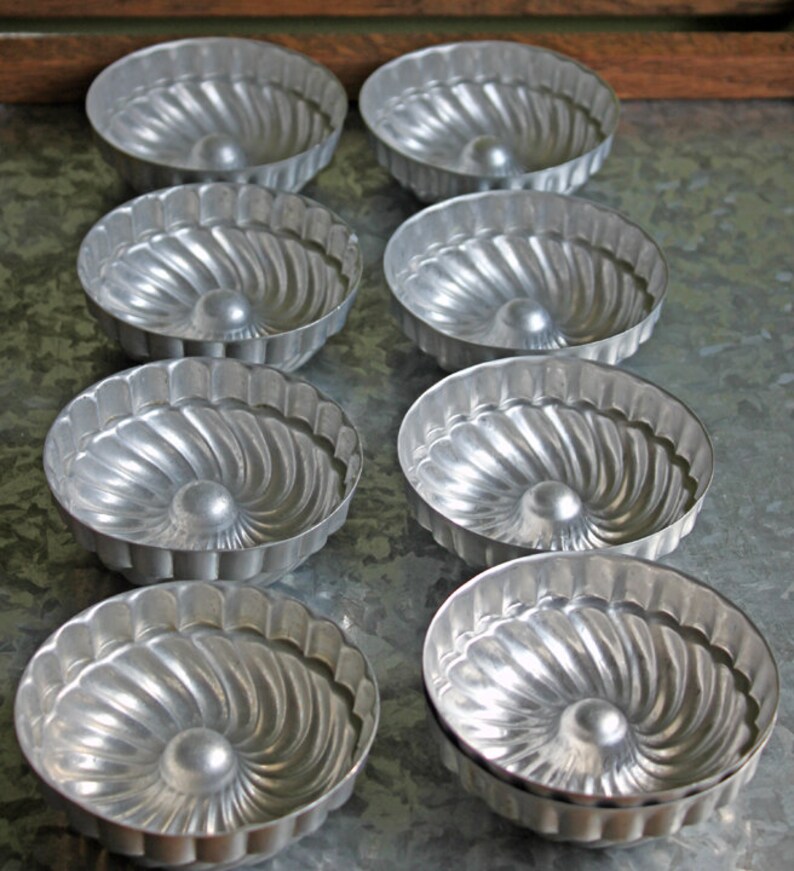 Vintage Extra Large Chocolate Egg Molds. Metal Rustic Egg Etsy