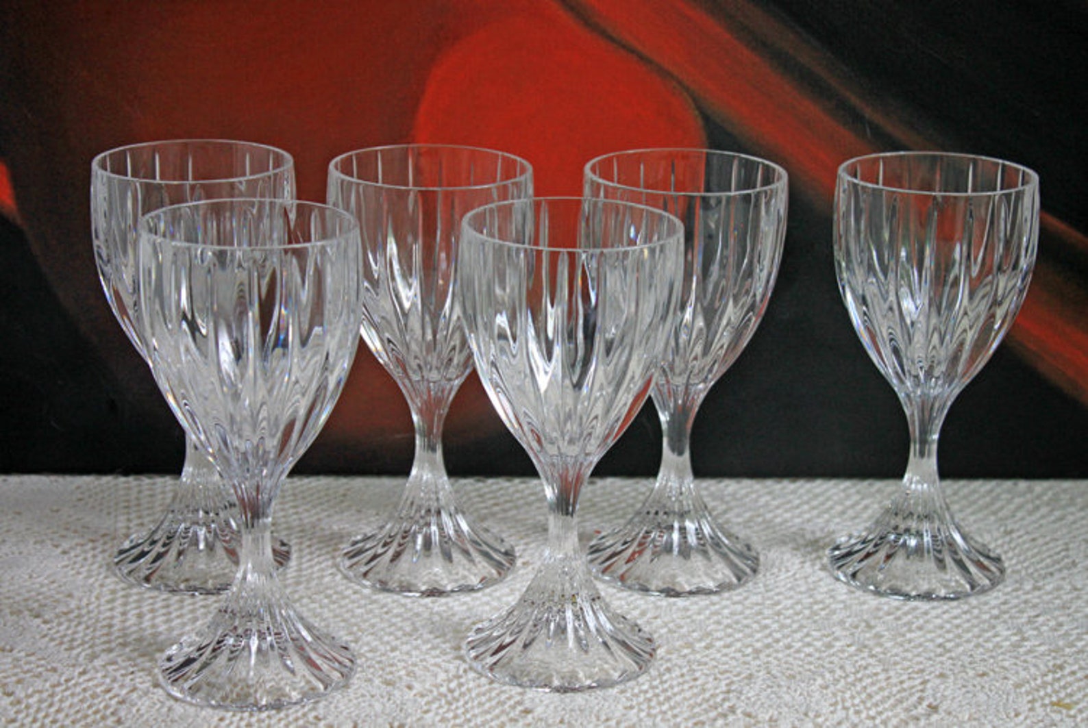 Vintage Etched Champagne Glasses With Paneled Bowls. Etsy