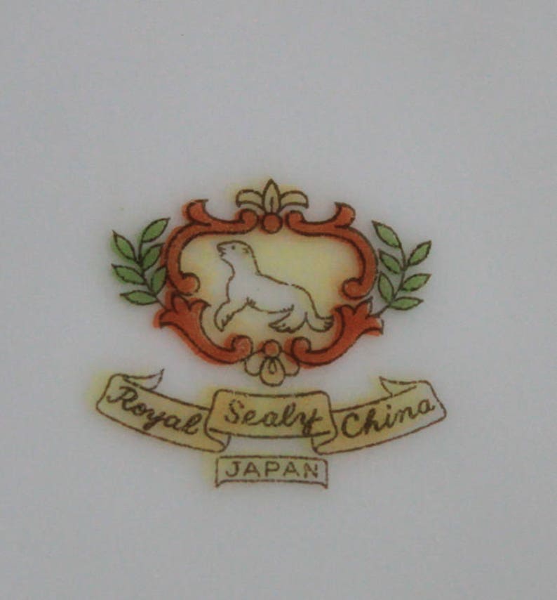 Antique Cup and Saucer Set. Royal Sealy China Made in Japan. Etsy