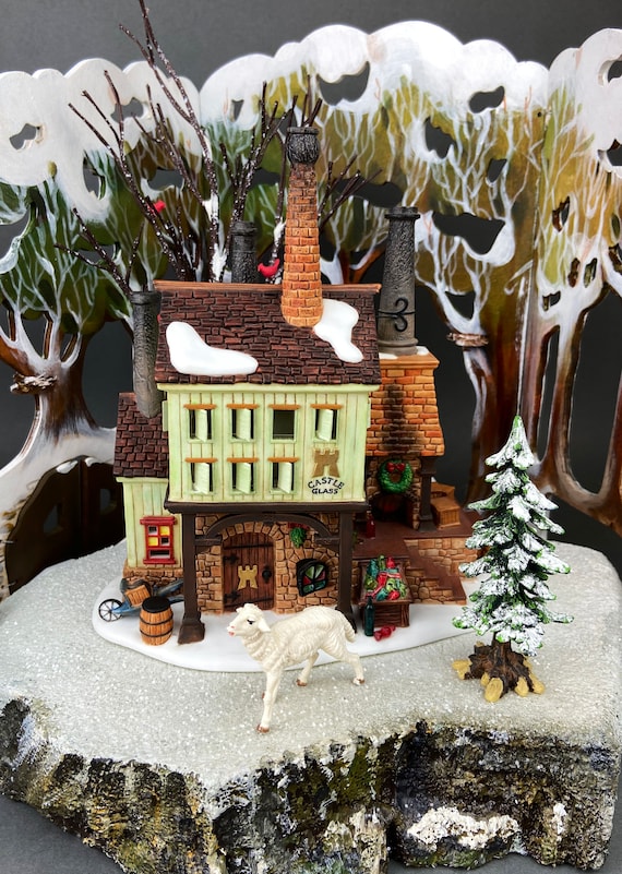 Department 56 Castle Glassworks Christmas Village House