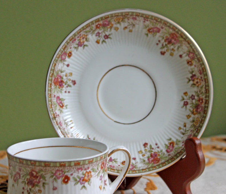 Porcelain Tea Cup and Saucer Set . Hitakari Bone China Tea Etsy