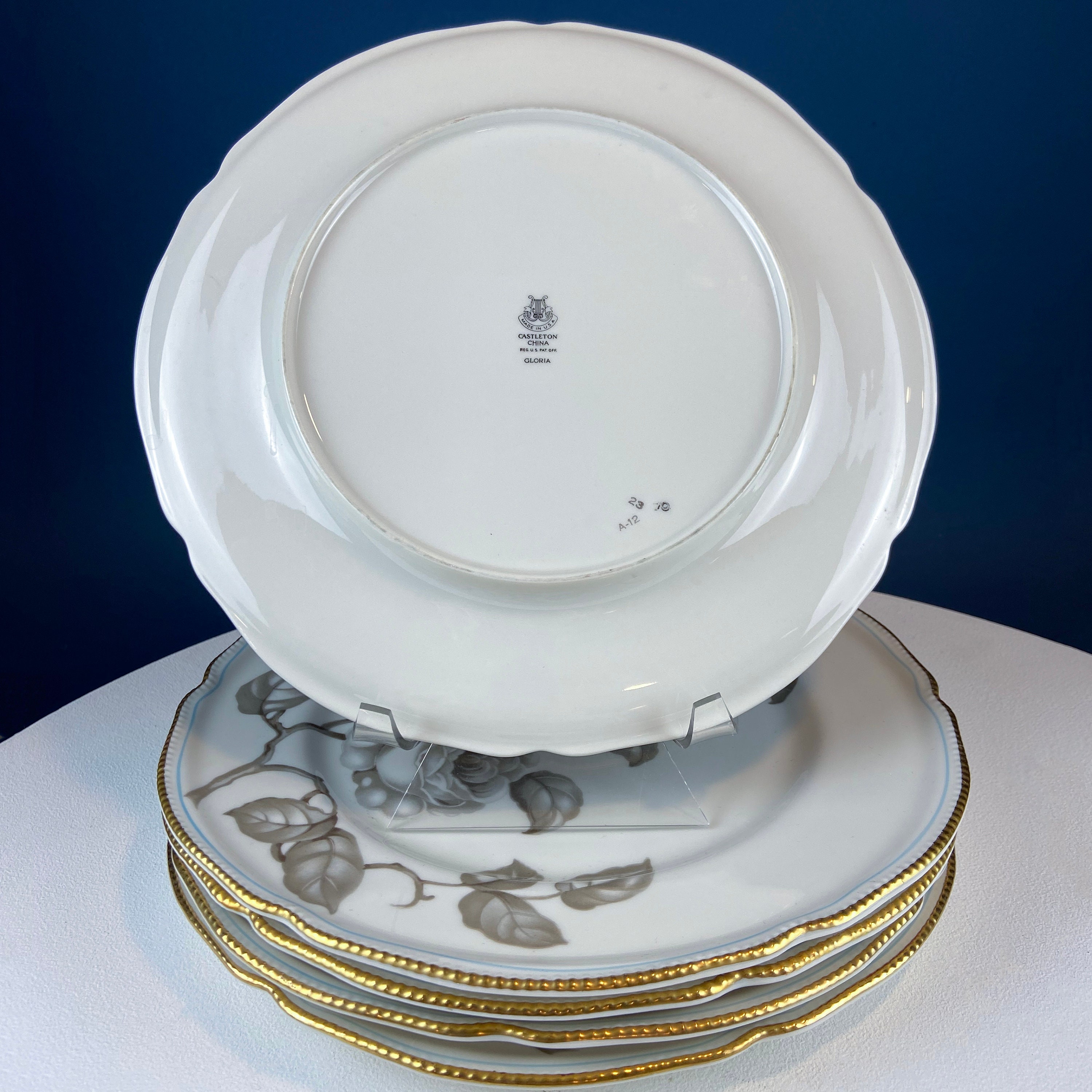 CASTLETON GLORIA ビンテージ バラ柄 陶磁器 食器セット 20点 【公式通販】