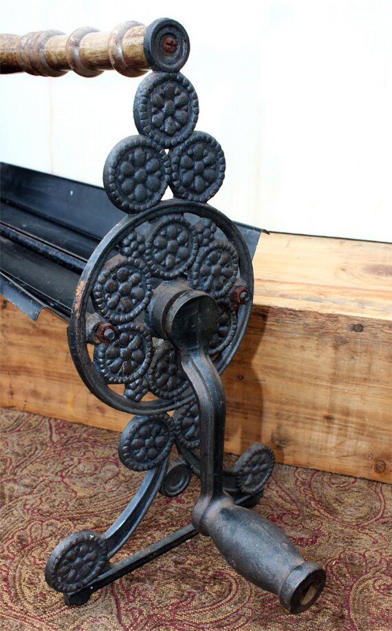 Items similar to Fire Logs Maker. Antique Newspaper Fire Log Roller