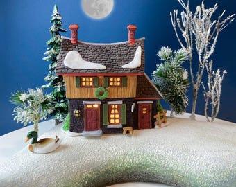 Department 56 Ichabod Crane House, New England Christmas Village
