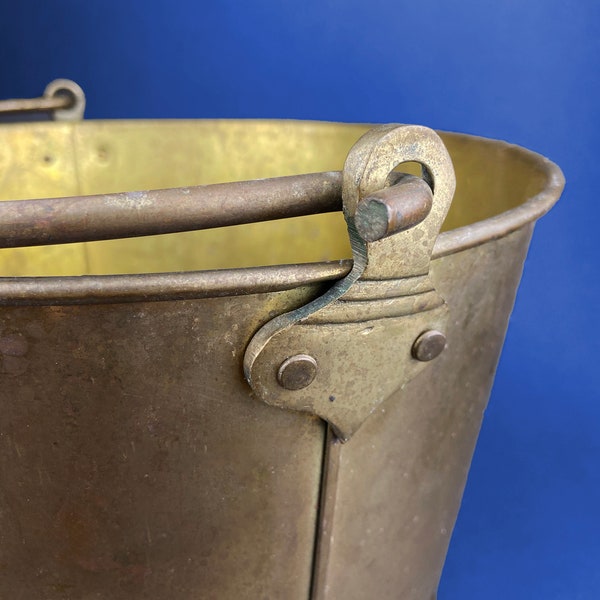 Brass Bucket Etsy