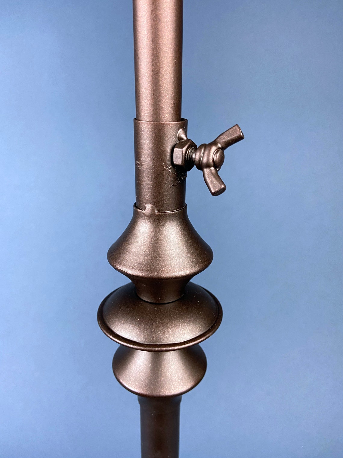 Adjustable Wreath Stand in Bronze Color With Ornate Square Etsy