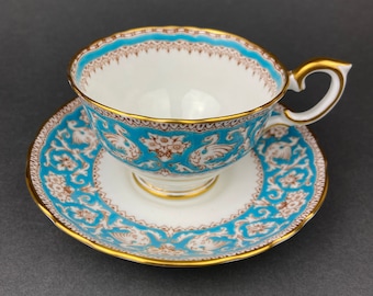 Vintage Crown Staffordshire Fine Bone China Tea Cup, Ellesmere Motif