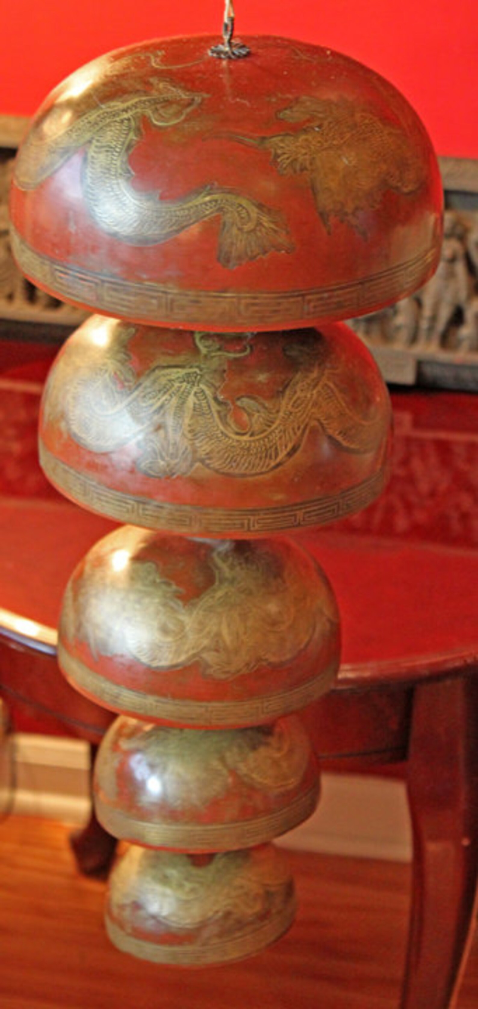Antique Tibetan Temple Bells or Gongs. Hand Hammered Etsy