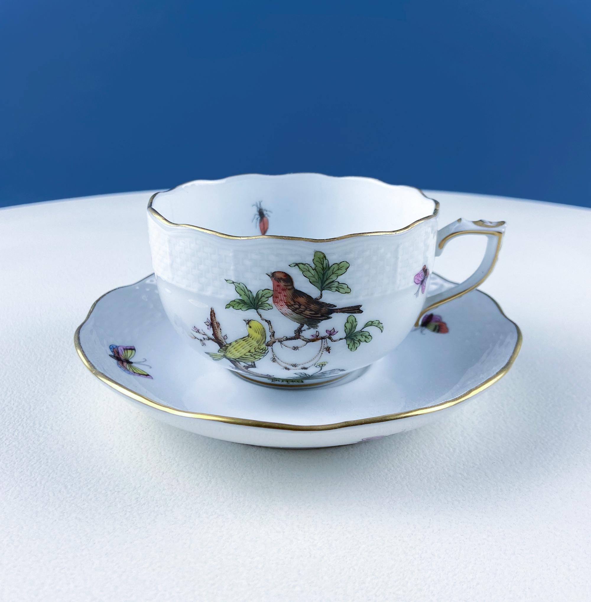 へレンド ハンガリー製 手描き皿 2枚セット 直径20cm Herend porcelain set - Etsy 日本