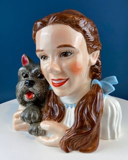 Wizard of Oz Cookie Jar. Dorthy and Toto Kitchen Canister