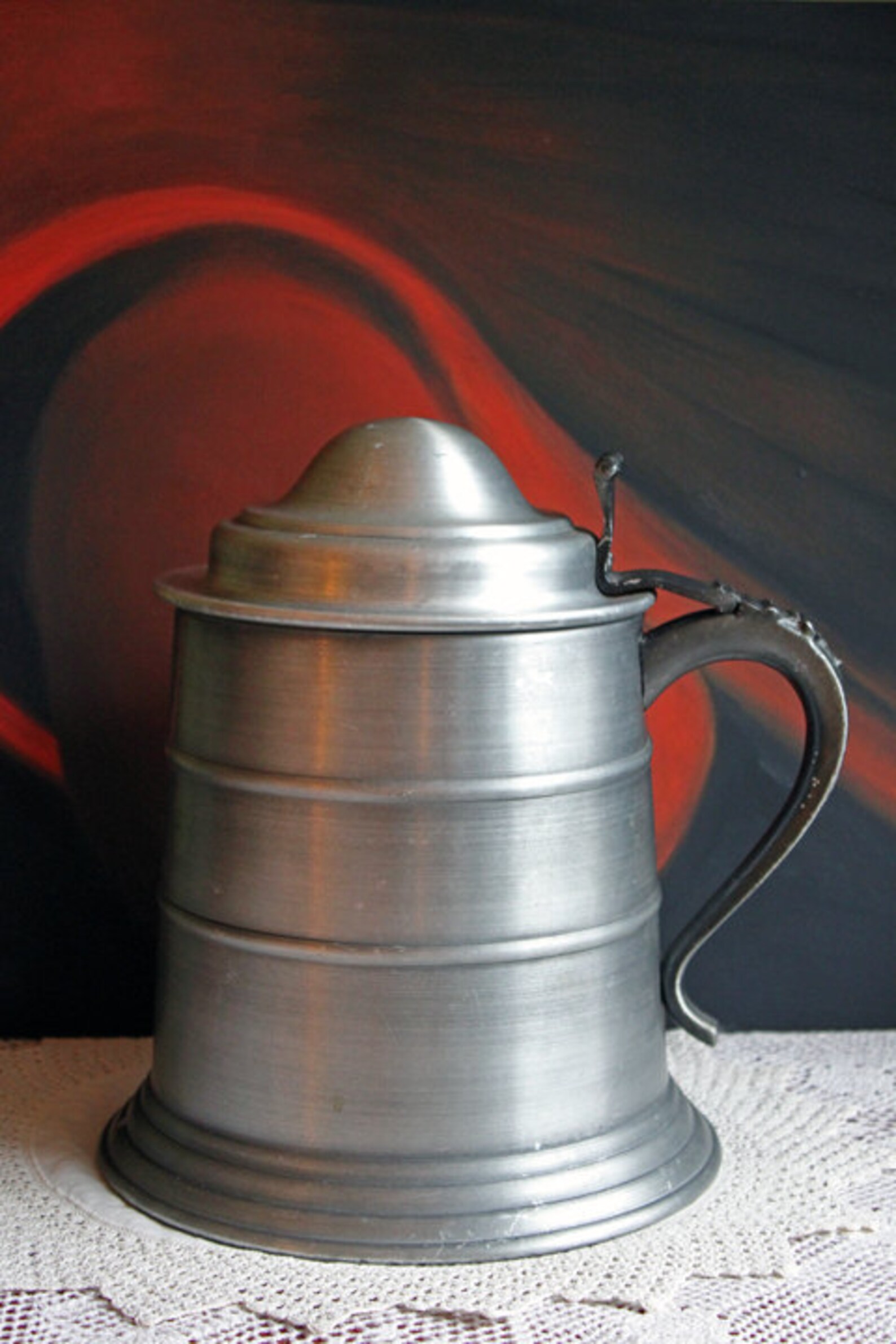 Vintage Ice Bucket With Lid and Plastic Insert. Pewter or Etsy