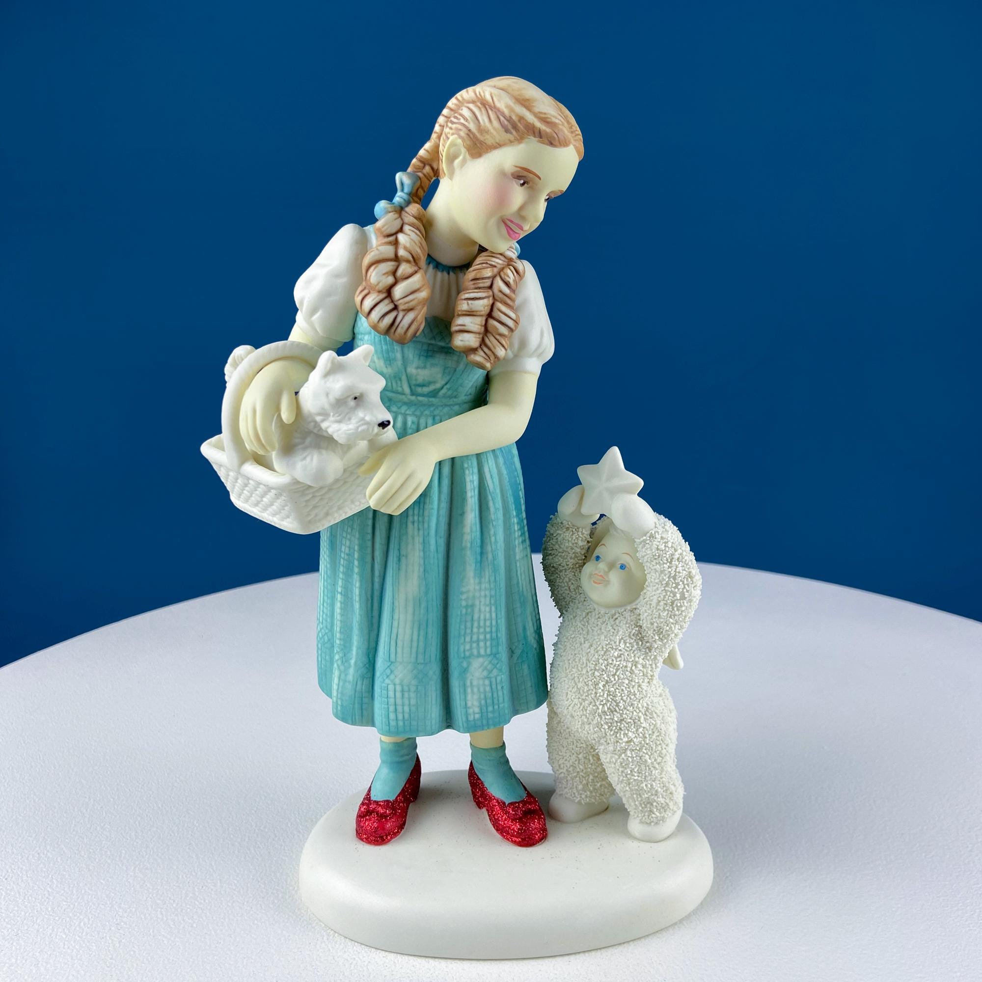 Judy Garland as Dorthy in Wizard of Oz With Toto & Snowbaby. Dept