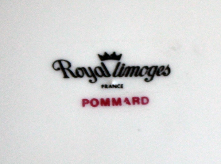 Antique Limoges Porcelain Serving Set With Dinner Plate Salad Etsy