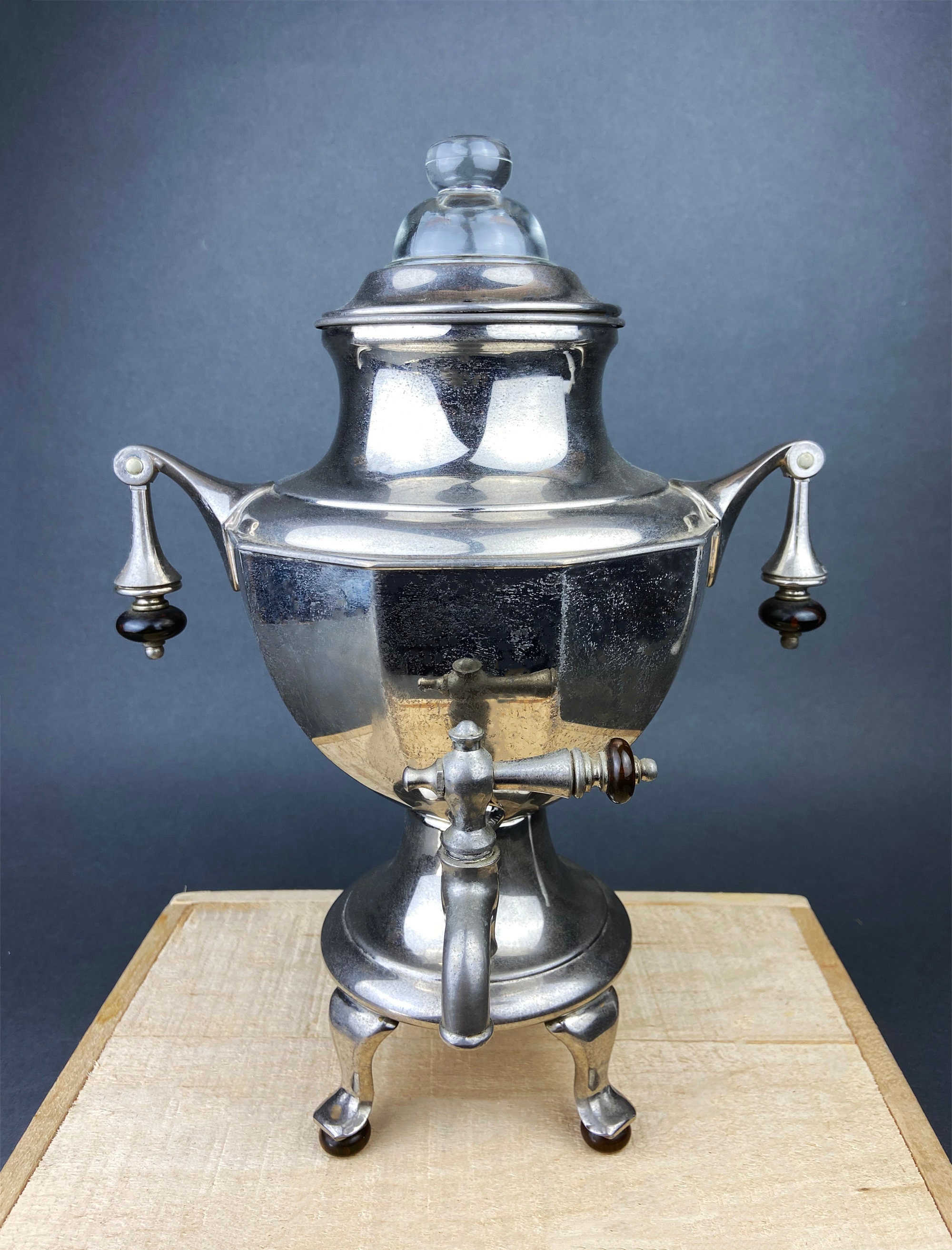 Vintage Electric Samovar. Manning and Bowman Co. Made in USA. Cup