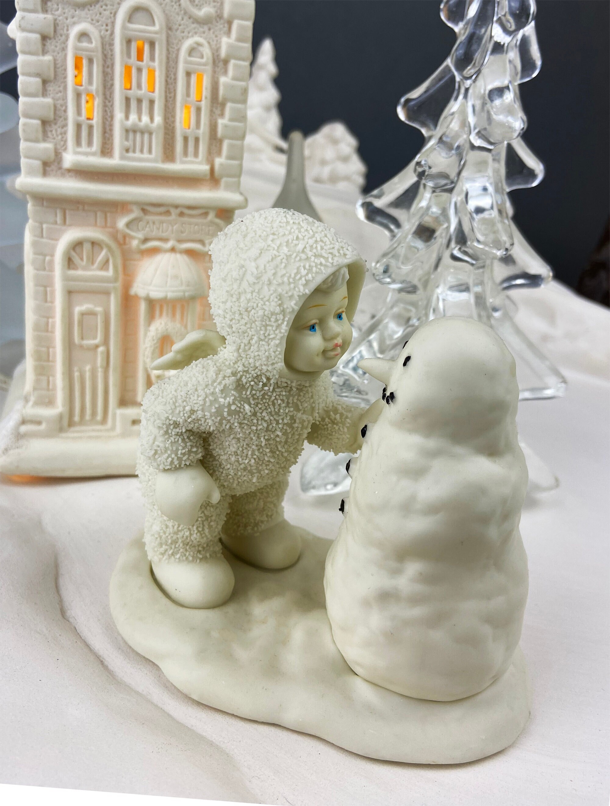 Village Accessories by Department 56. Snowbabies. Snow Baby