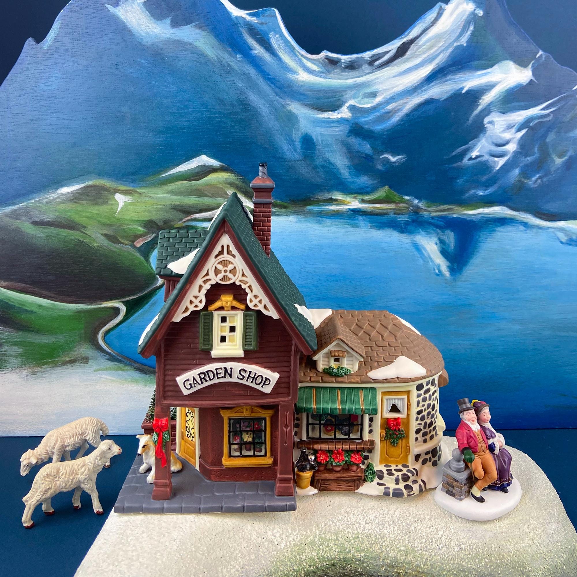 人気が高い  Lighted Lemax House Singapore Etsy - 置物