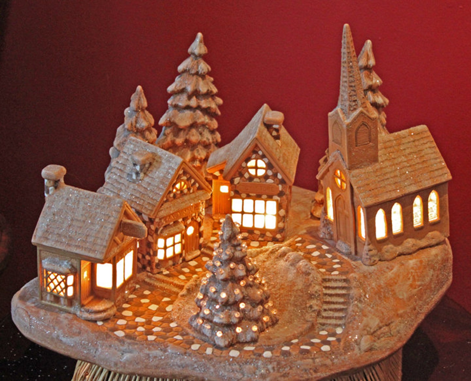Ceramic Christmas Village 
