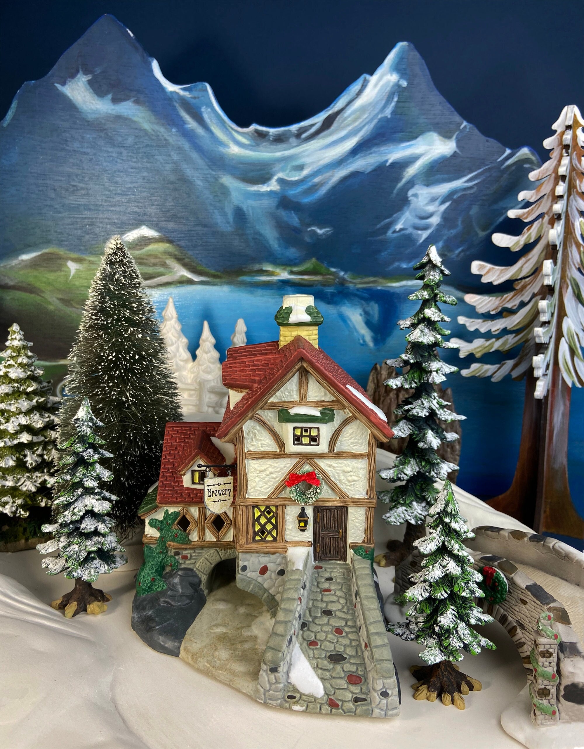 Christmas Village Accessories by St. Nicholas Square. - Etsy