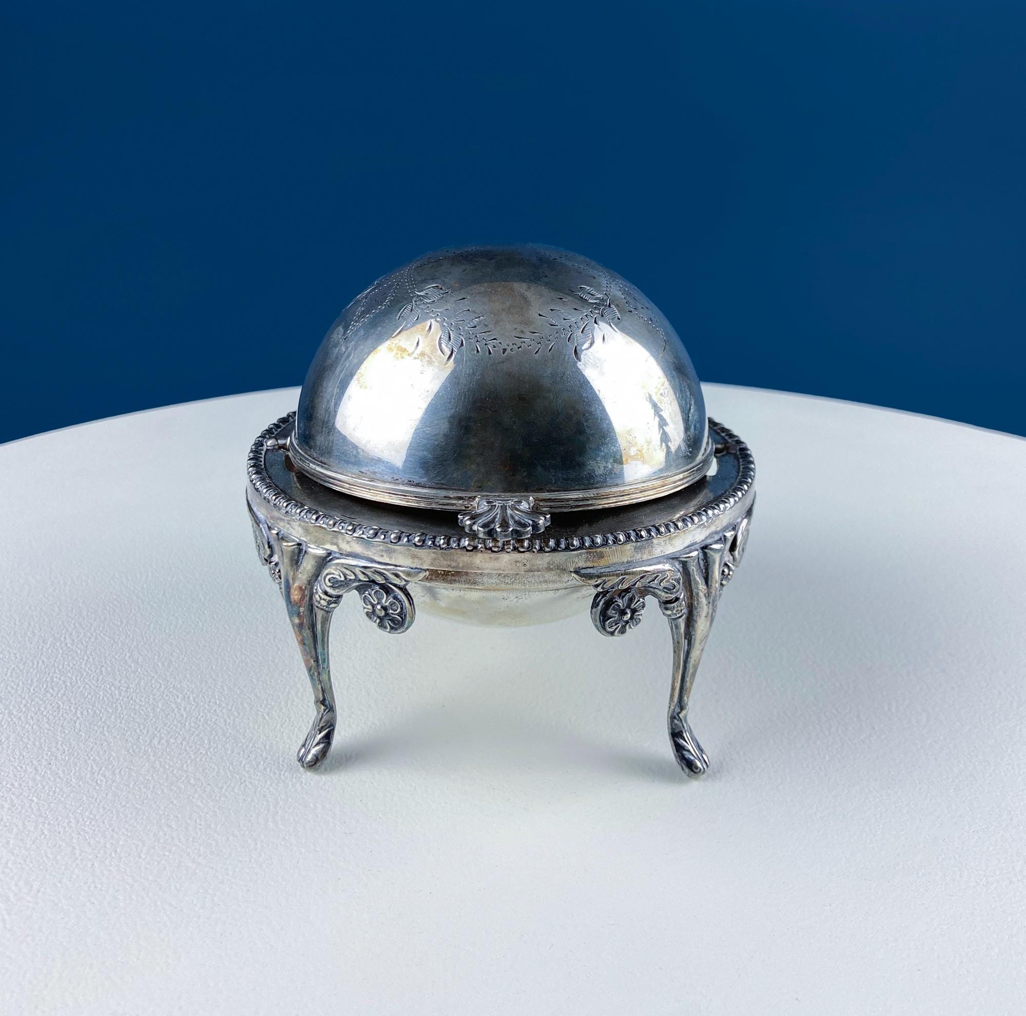 Roll Top Caviar Server - Etsy