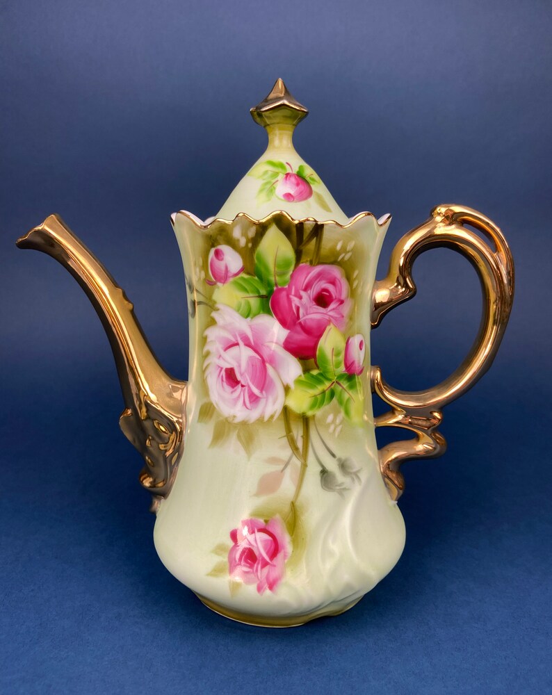 Tea Coffee Pot Sugar Bowl Creamer Salt and Pepper Shakers Etsy