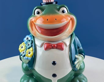 Vintage MCM Ceramic Jocko the Monkey Cookie Jar - Etsy