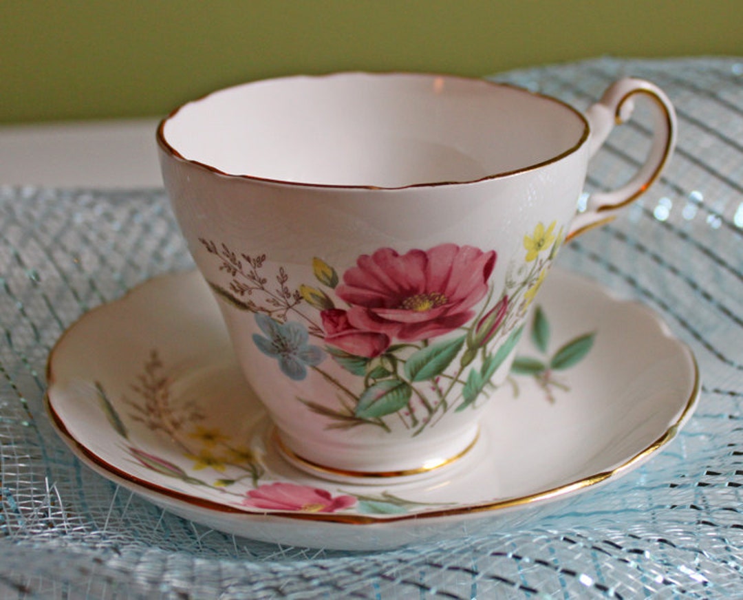 Regency Tea Set Vintage Regency Bone China Tea Cup and Saucer Set, Made in England - Etsy