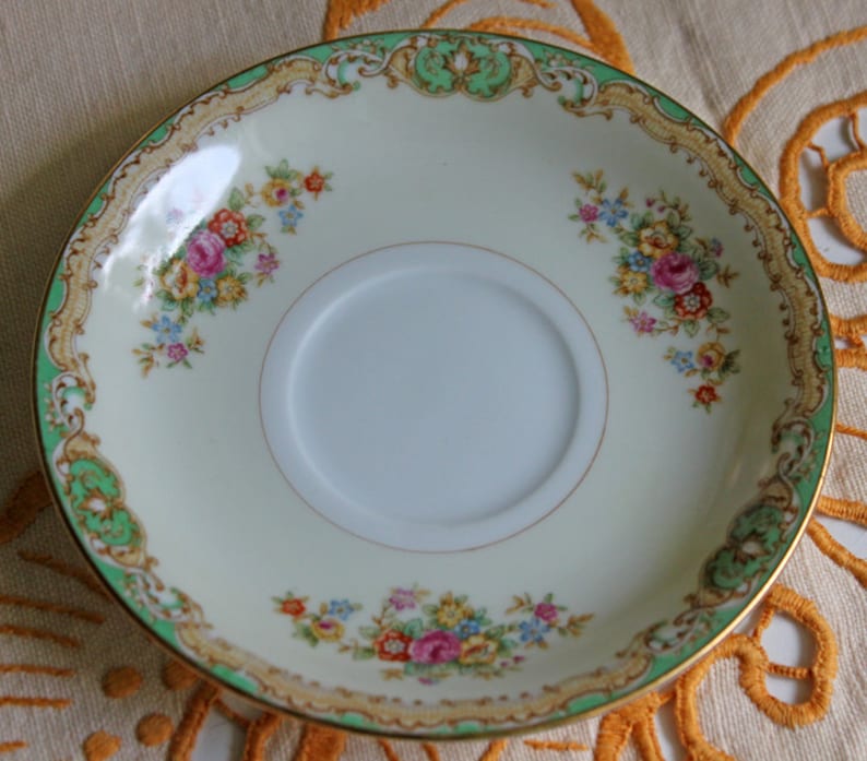 Porcelain Teacup and Saucer Set. Mikado China Made in Japan. Etsy