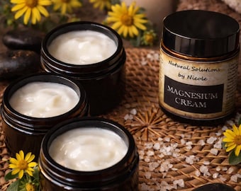 Magnesium Cream infused with Arnica & Calendula